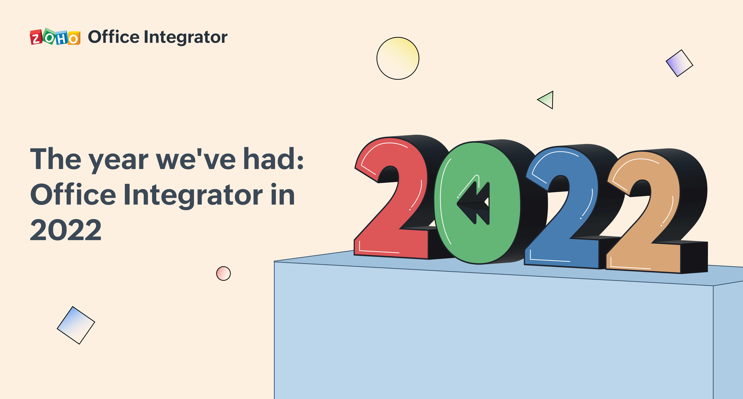 The year we've had: Office Integrator in 2022