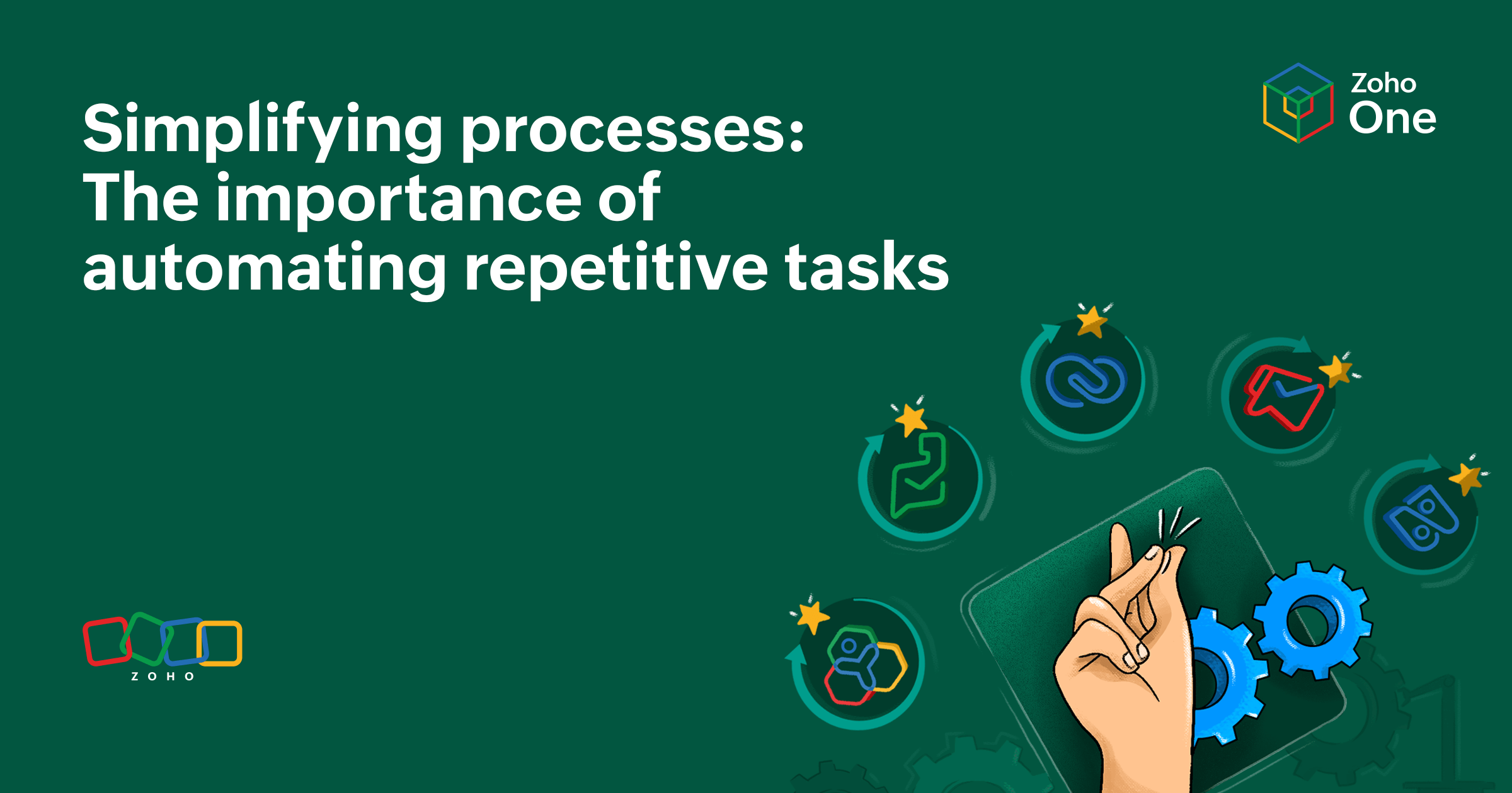 Simplifying processes: The importance of automating repetitive tasks