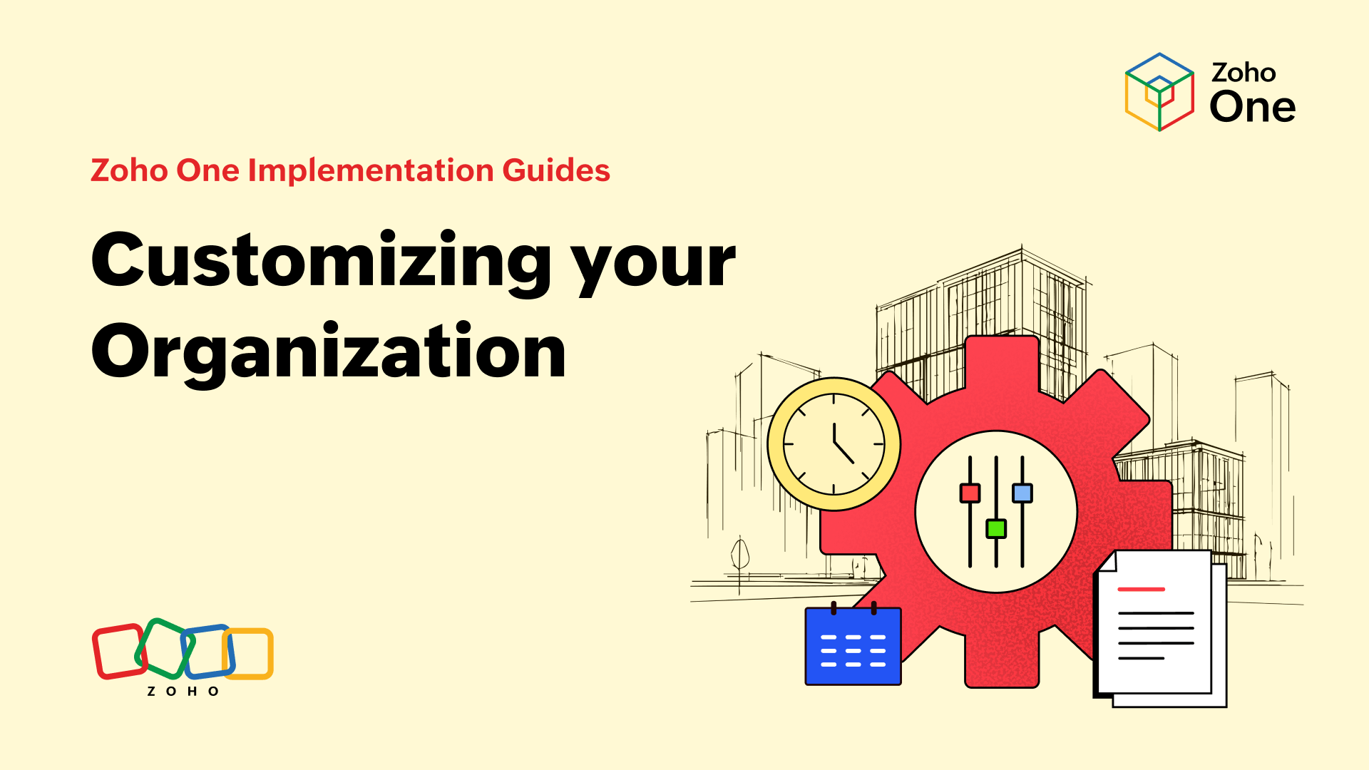 Customizing your Org CRM in Zoho One