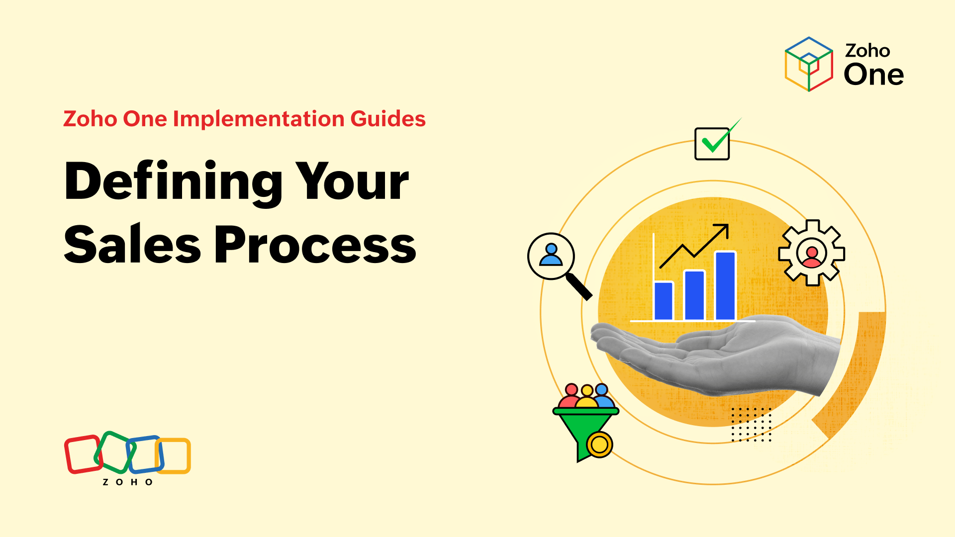 Defining your sales processes with Zoho One