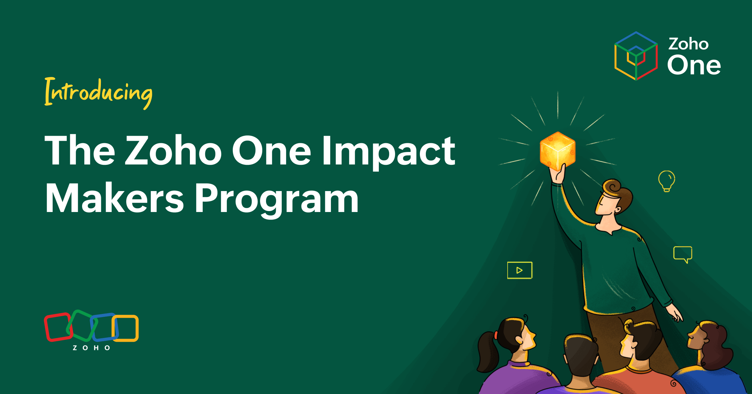 Introducing: The Zoho One Impact Makers Program