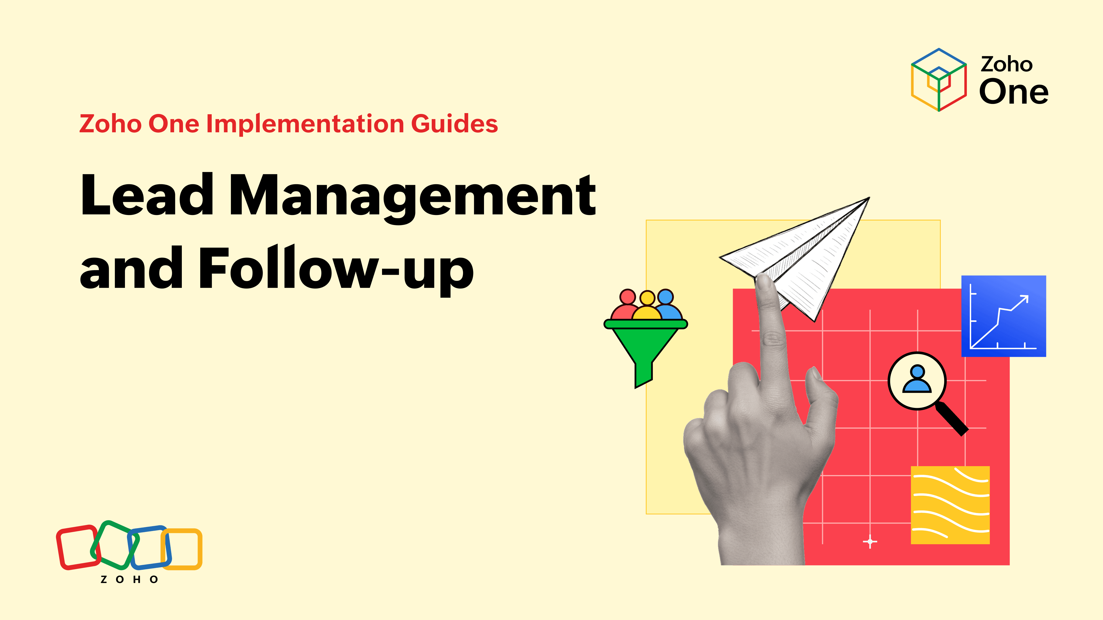 Manage your leads and follow-up with them using Zoho CRM