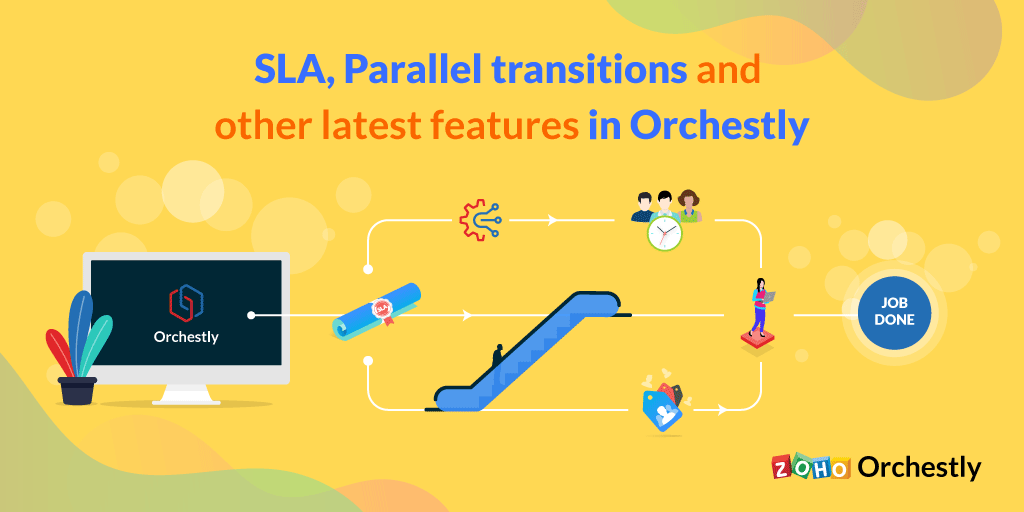 SLAs, parallel transitions, and more new features in Orchestly