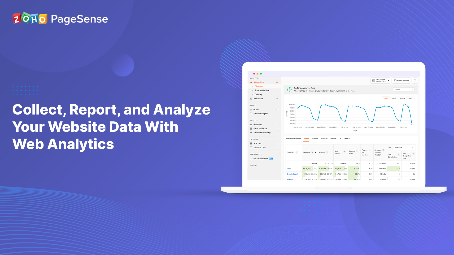 Collect, Report, and Analyze Your Website Data With Web Analytics