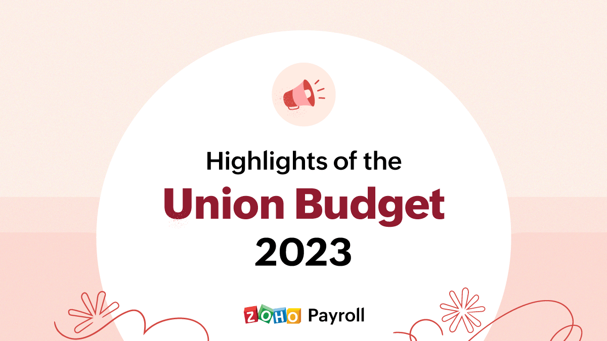 Key points of the Union Budget 2023
