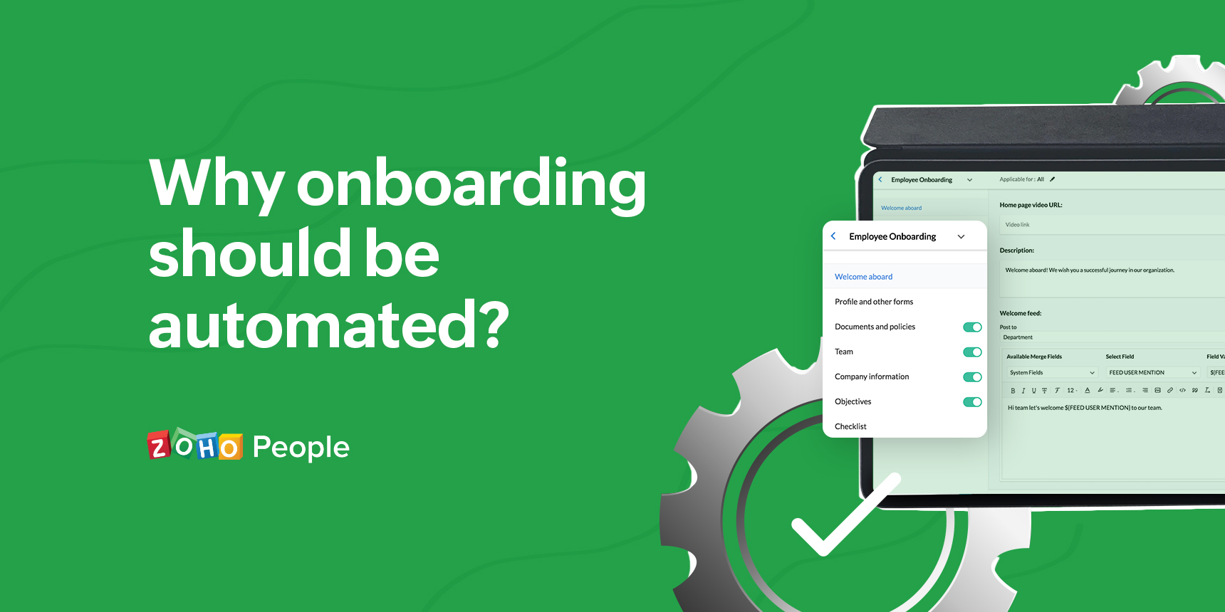 How an effective onboarding system benefits your organization