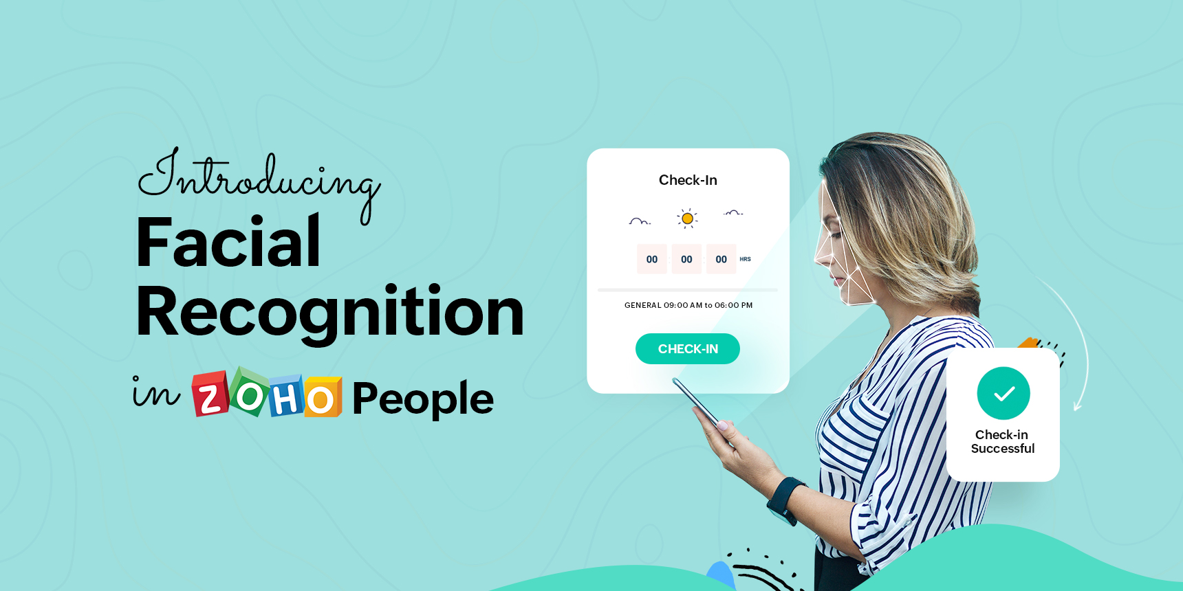 Facial recognition in Zoho People