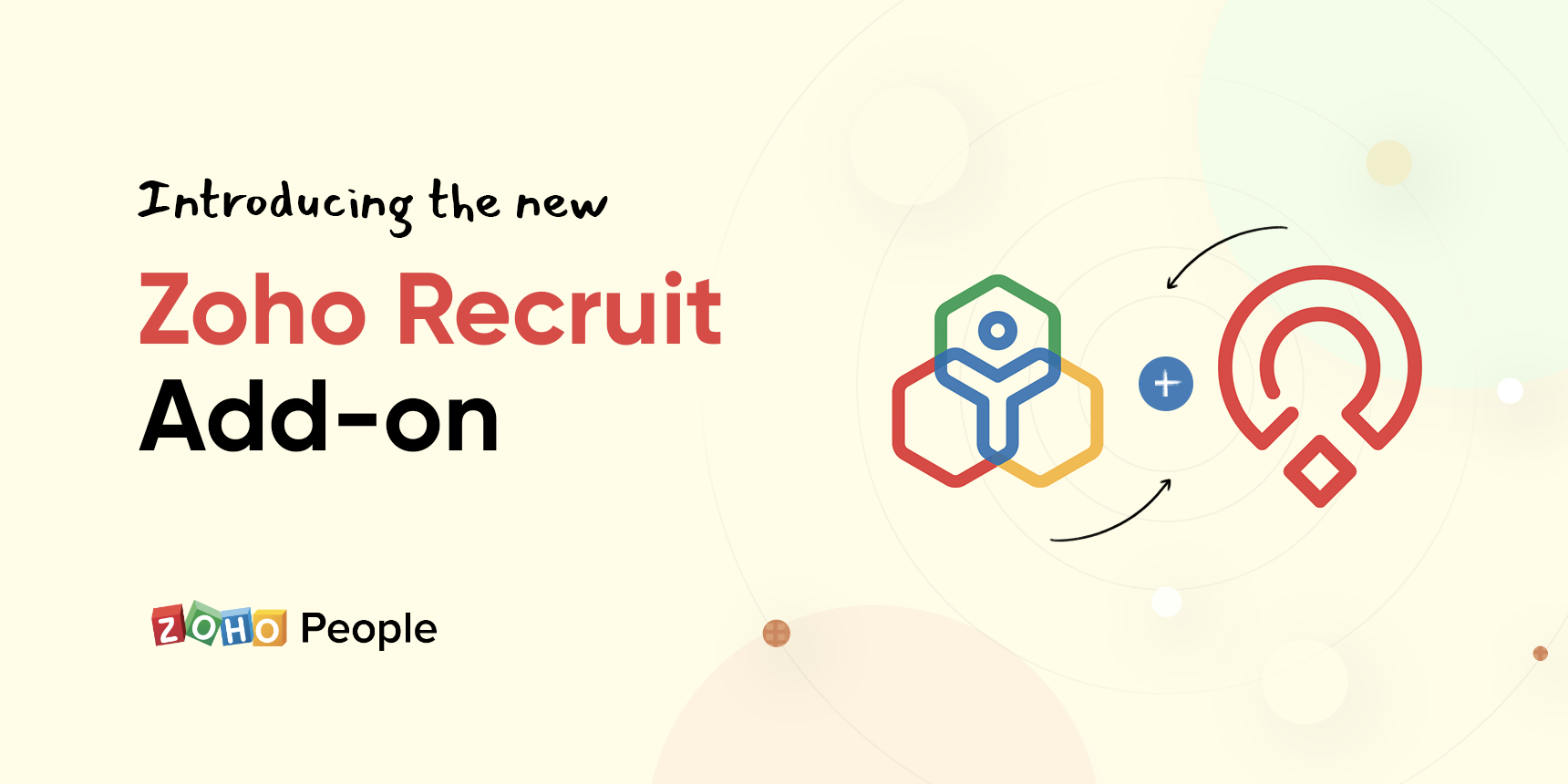 Sync users from People to Recruit with our Zoho Recruit add-on