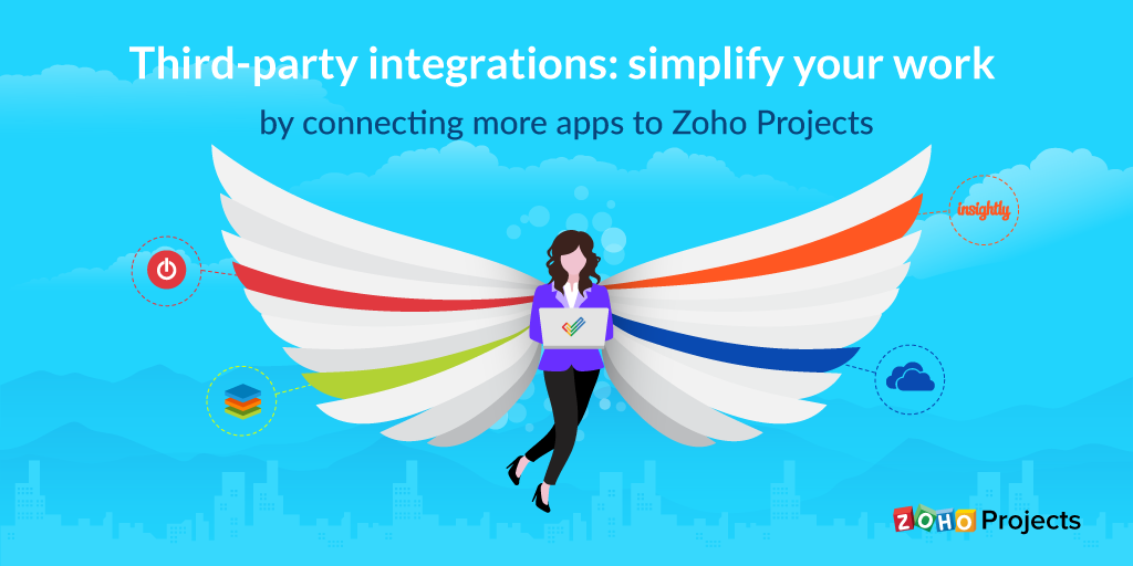 Third-party integrations: simplify your work by connecting more apps to Zoho Projects