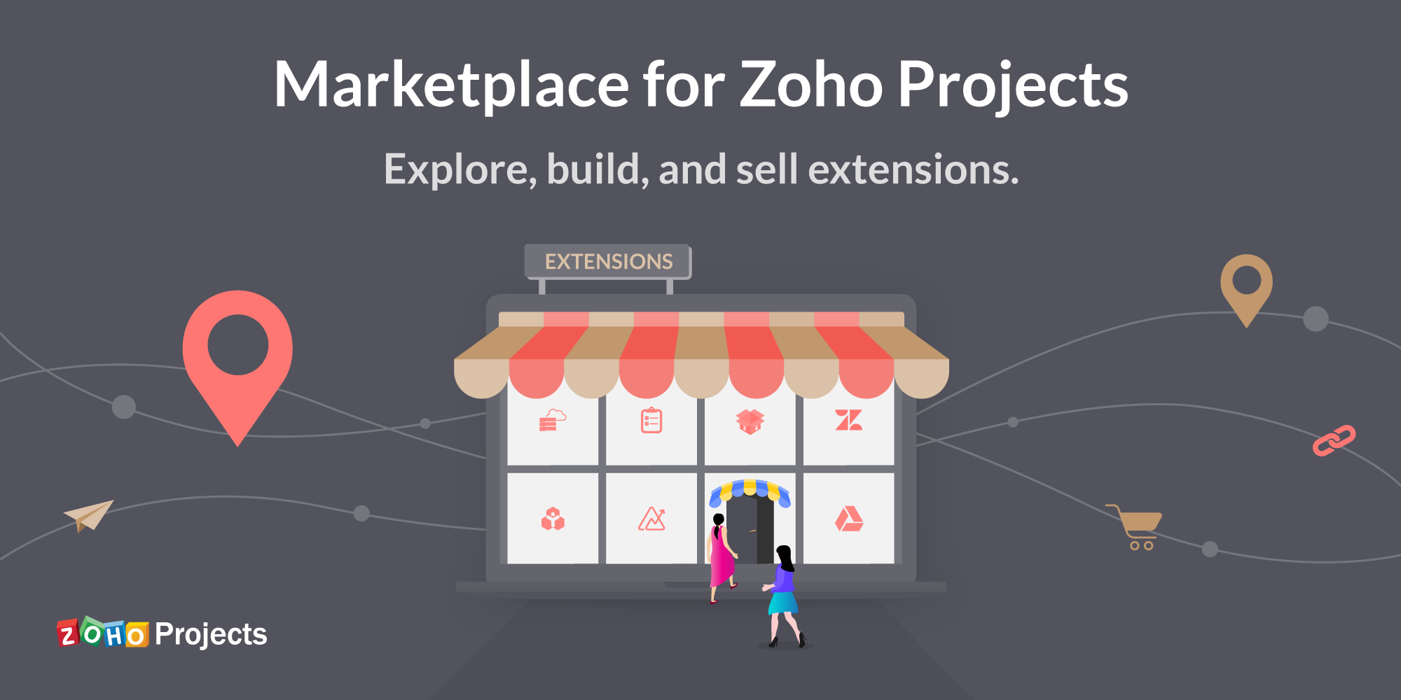 Explore, build, sell— Introducing Marketplace for Zoho Projects