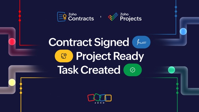 Contract Signed. Project Ready. Tasks Created.