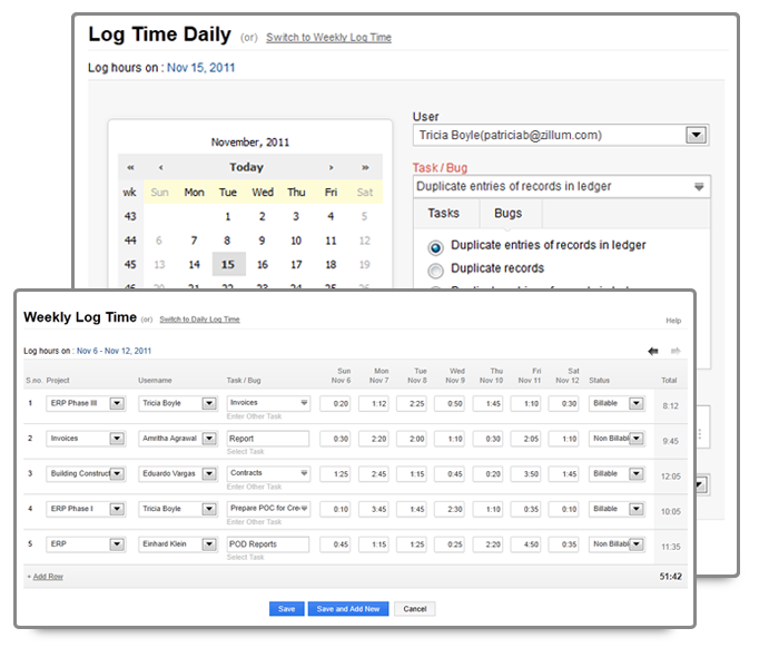 Save your Time with Templates and Weekly Timesheets Zoho Blog