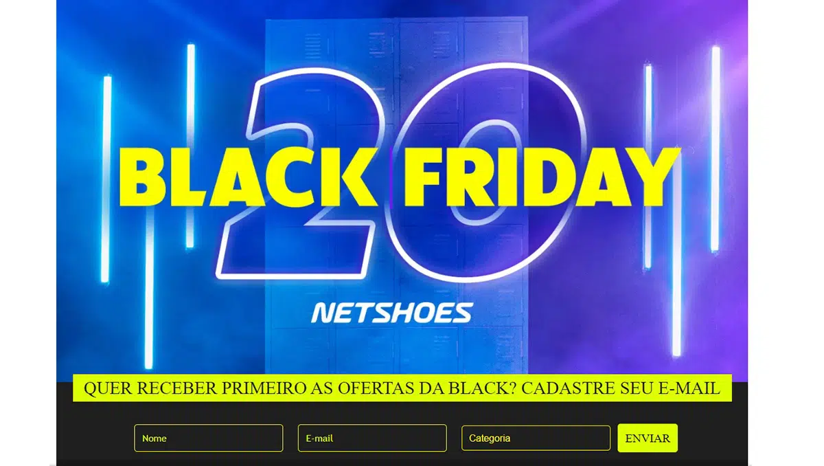 Netshoes Black Friday Netshoes Black Friday
