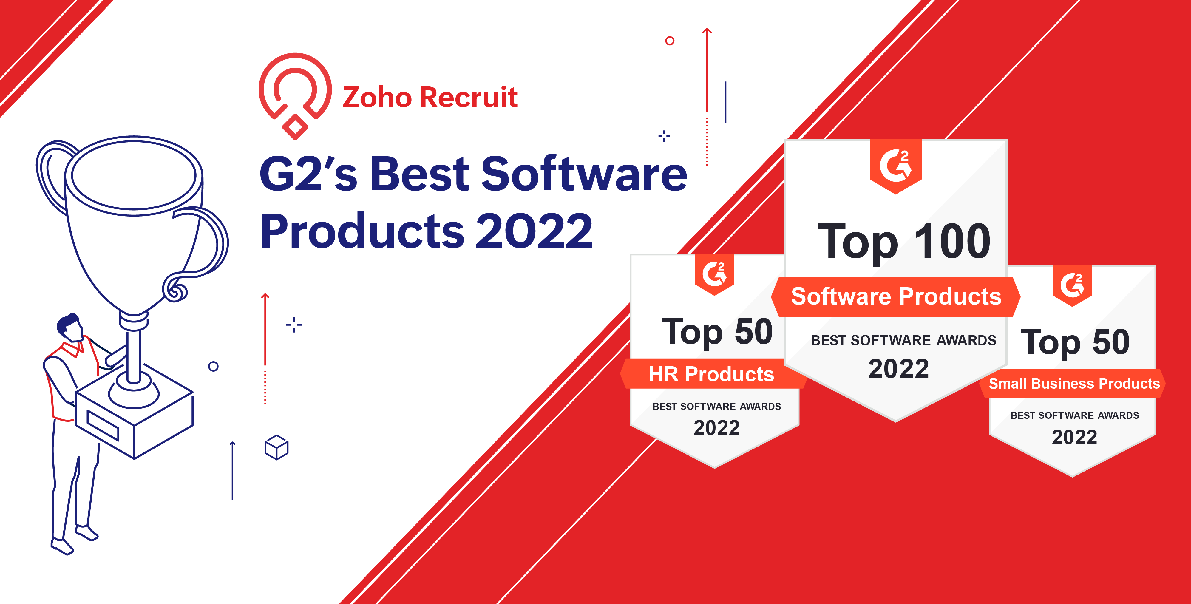  Zoho Recruit: G2's best software products of 2022 