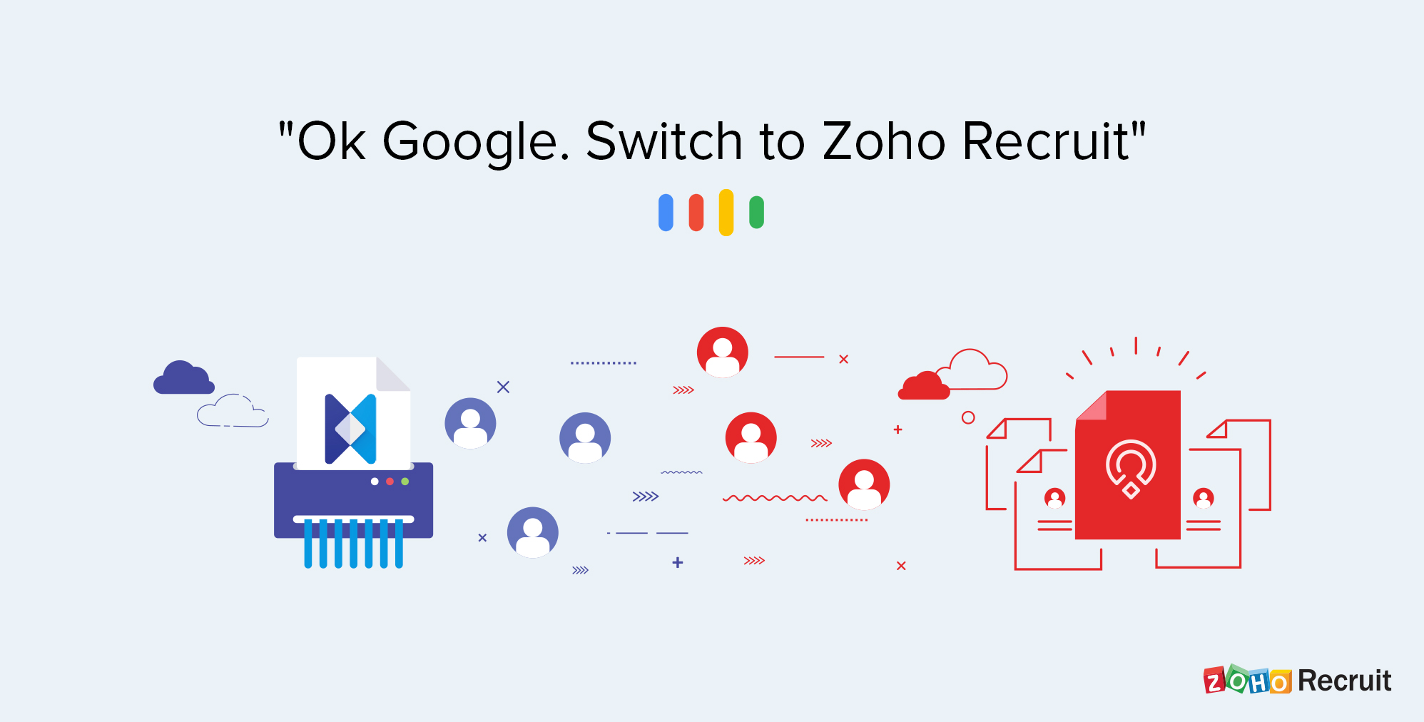 Best alternative to Google Hire | Zoho Recruit
