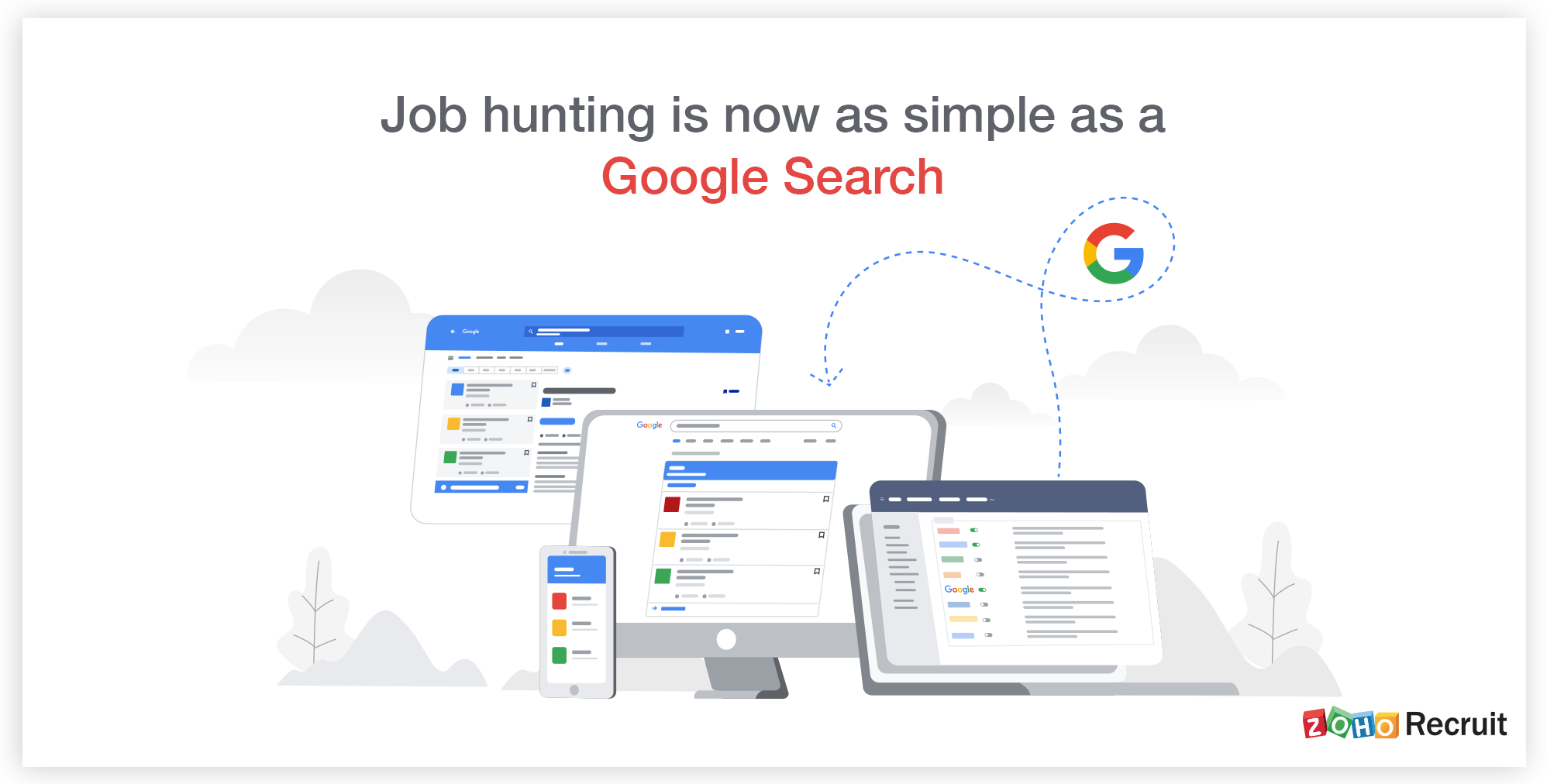Get your jobs to the top of Google Search with Zoho Recruit