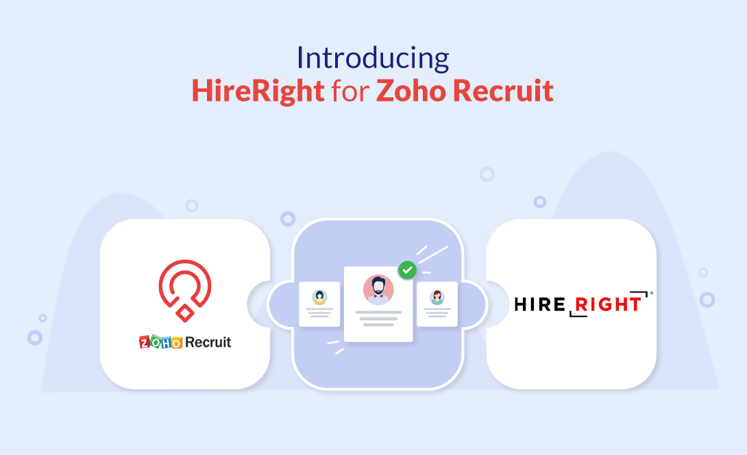 HireRight with Zoho Recruit