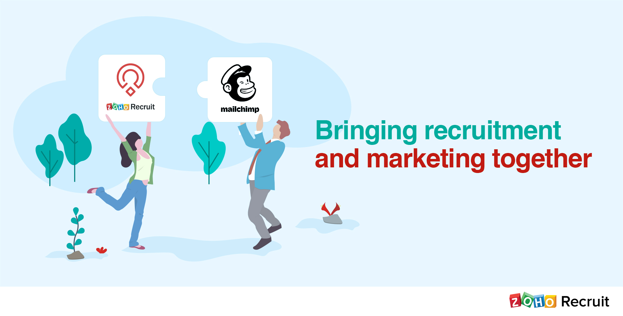 We bring to you the Zoho Recruit - MailChimp integration.