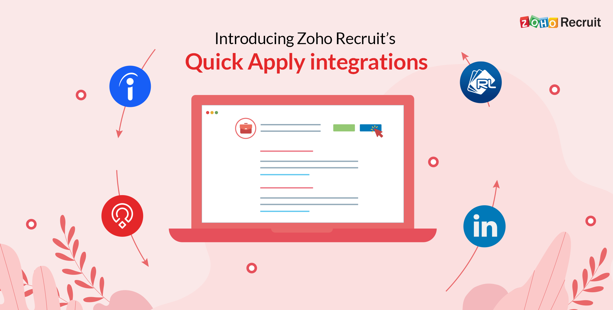Candidate application experience made simple with Zoho Recruit
