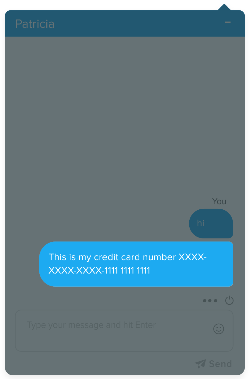 Credit Card Masking