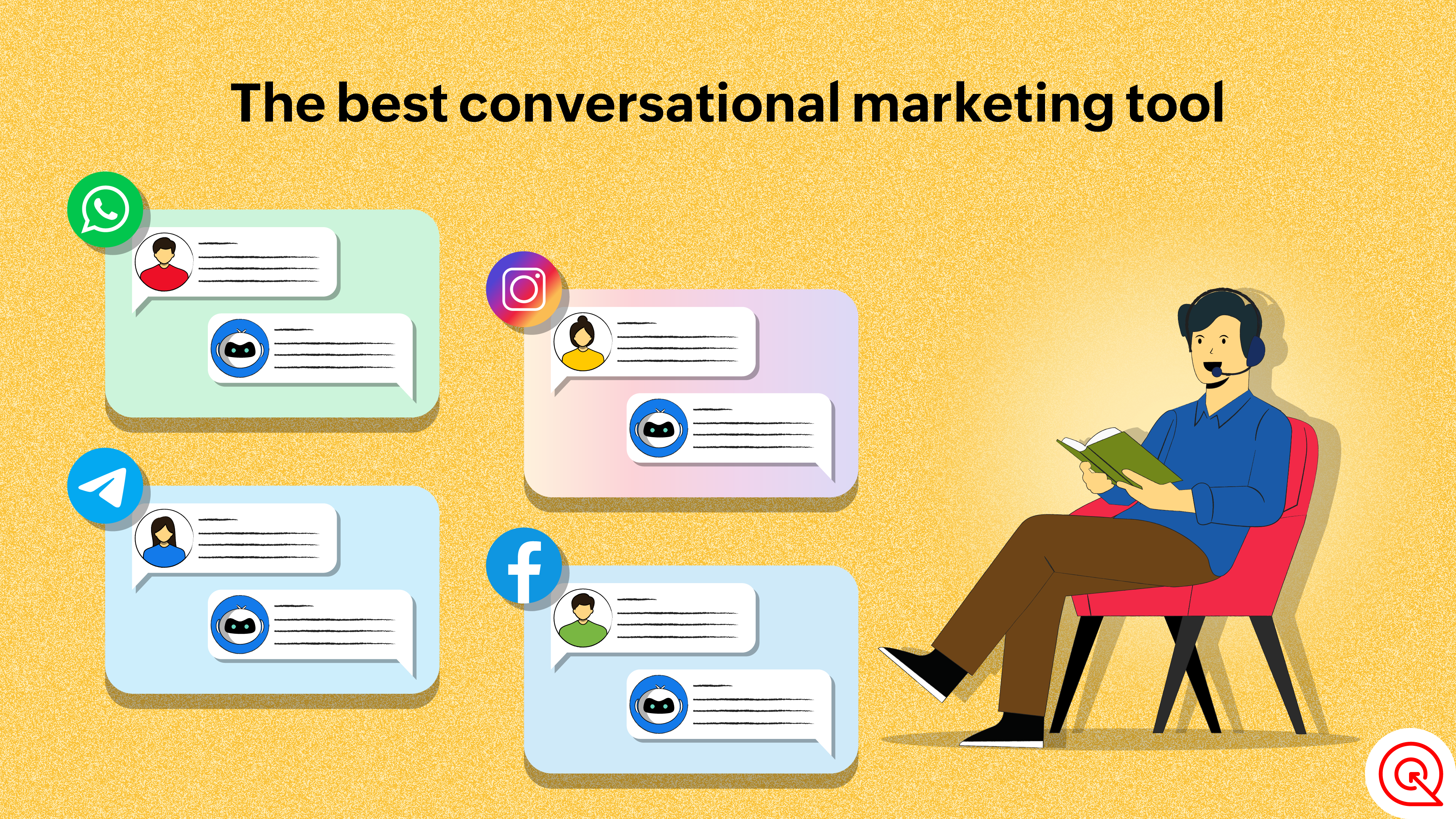 The best conversational marketing tool - Zoho SalesIQ