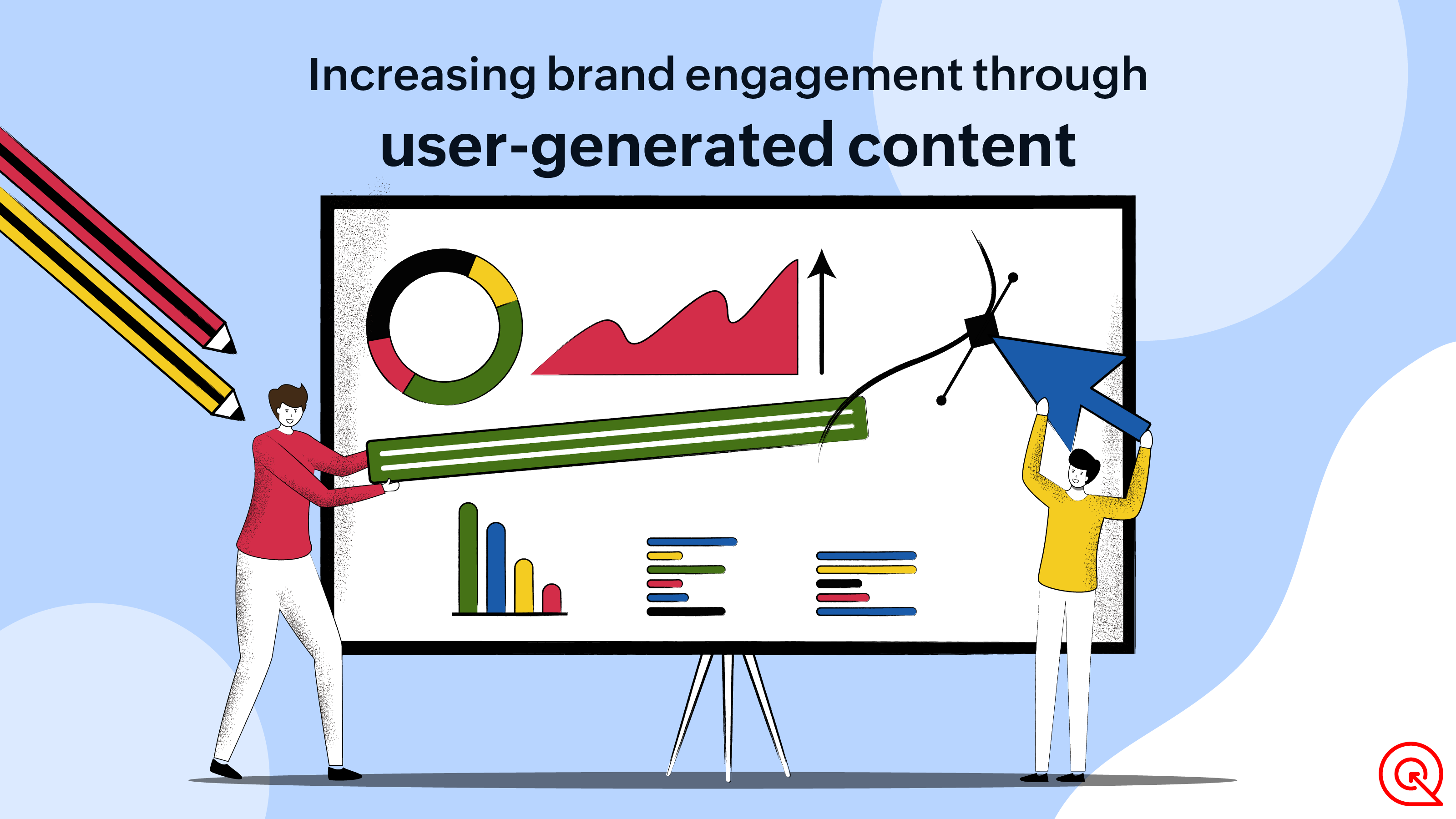 User generated content to increase brand engagement