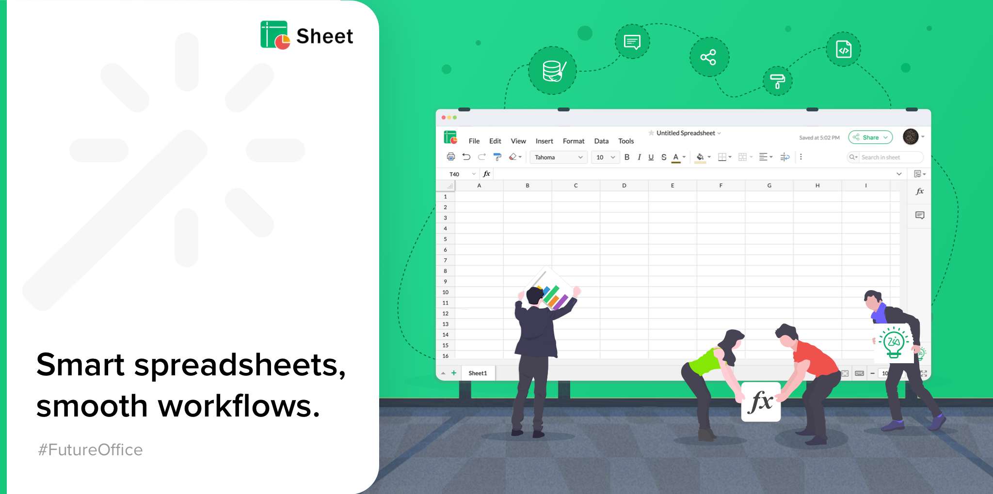 Introducing Sheet 5—Bringing you smarter analytics and new integrations
