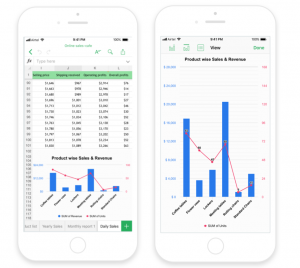 Collaborative Spreadsheets on Your Smartphone - Zoho Blog