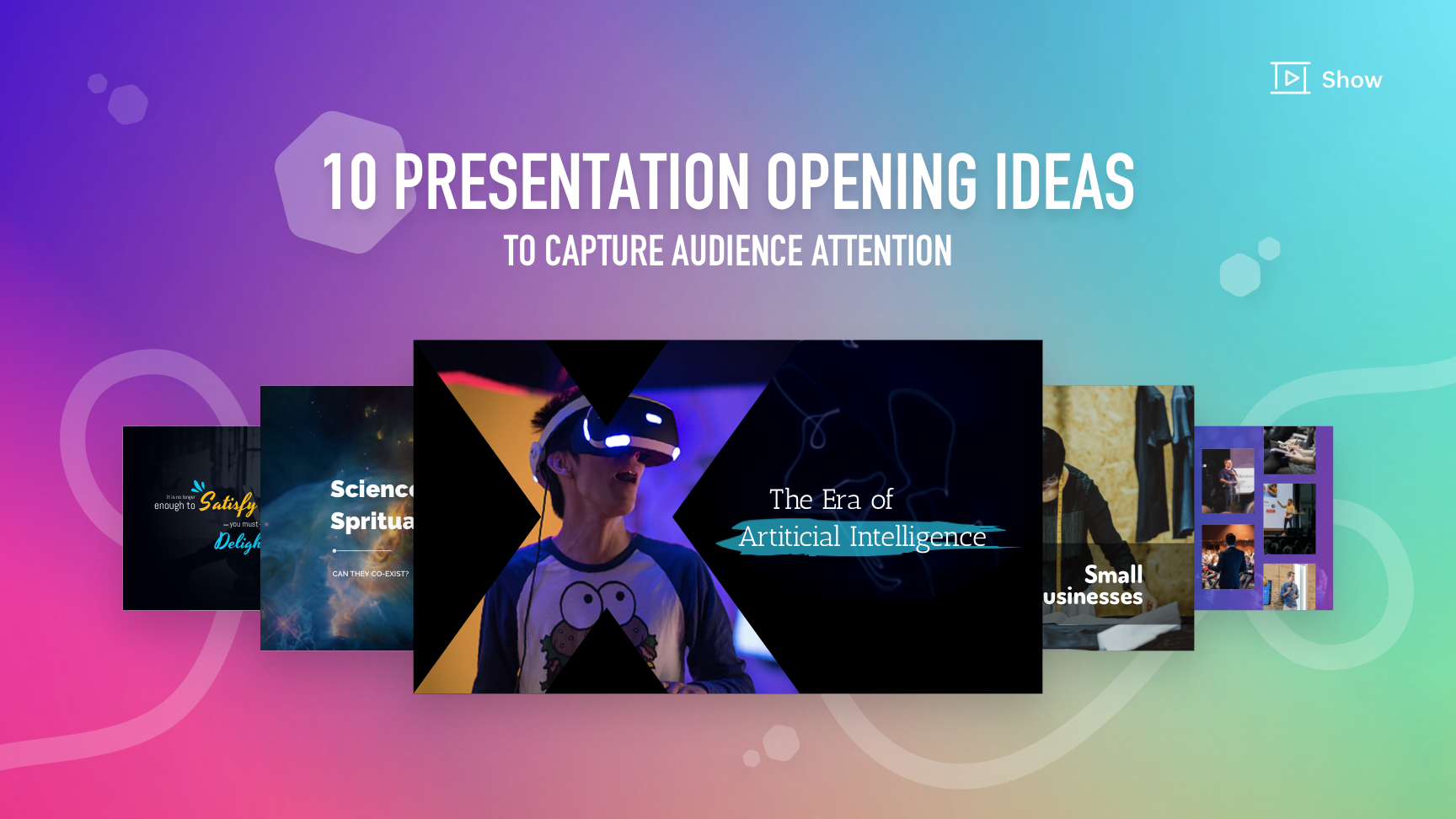 10 presentation opening ideas to capture audience attention