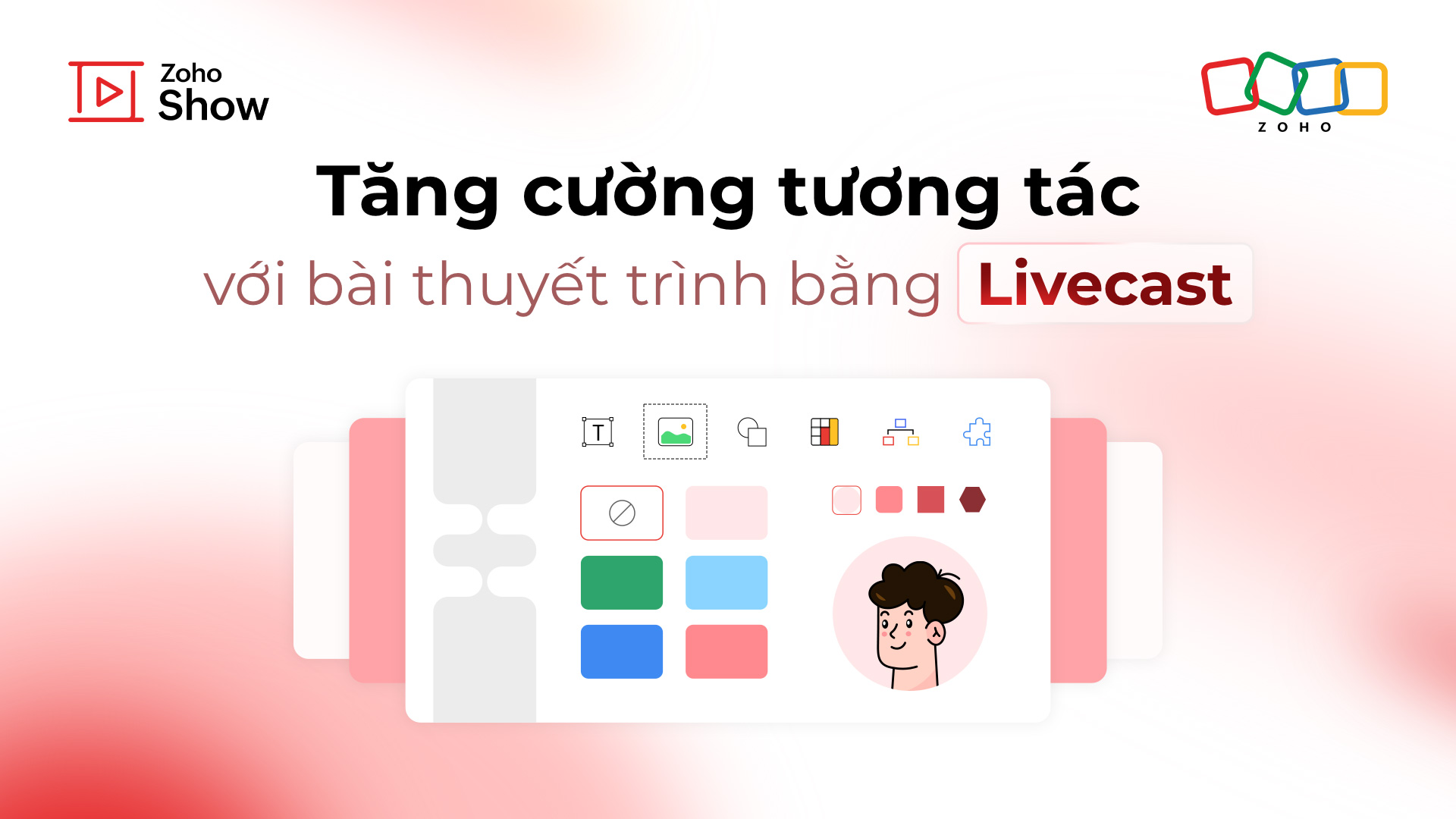 Tăng cường tương tác với bài thuyết trình bằng LiveCast