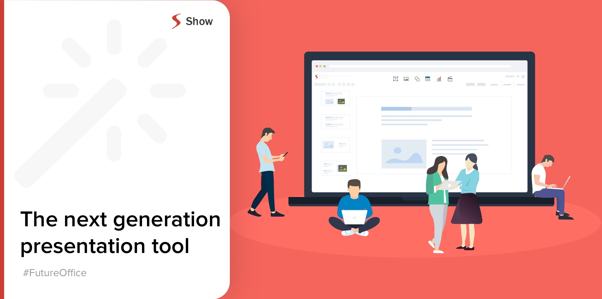 A robust presentation tool for the modern office - Zoho Show