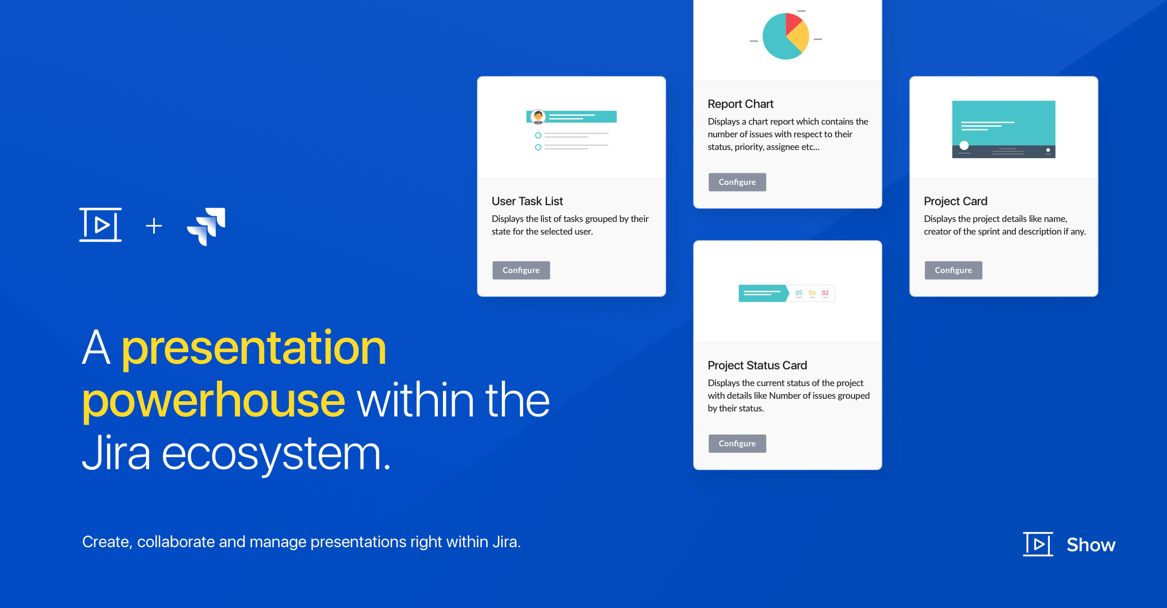 Introducing Zoho Show for Jira: A presentation tool for all your project management needs