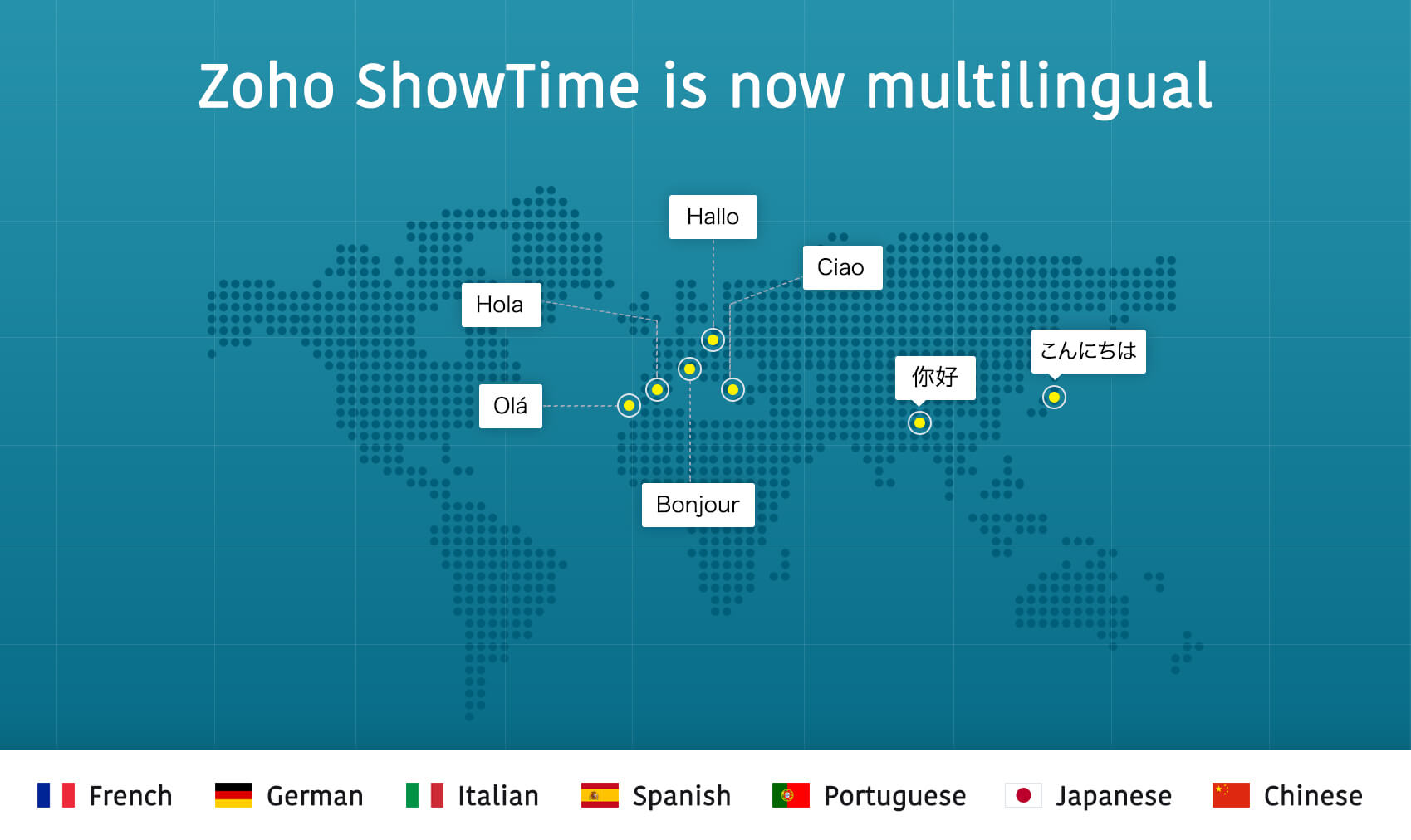 Zoho ShowTime - Now available in your language
