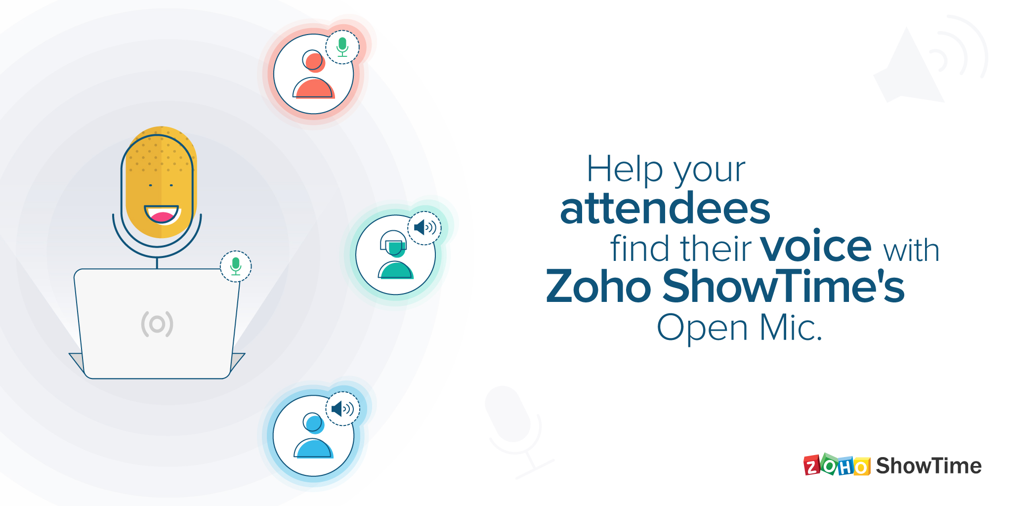 Introducing Zoho ShowTime's Open Mic: Let your learners have their say!