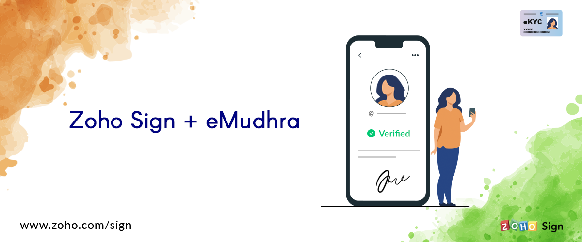 Introducing Zoho Sign's integration with eMudhra