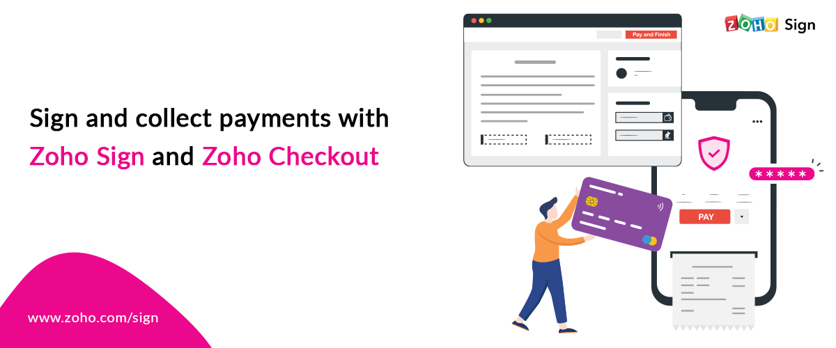 Sign and collect payments with Zoho Sign and Zoho Checkout