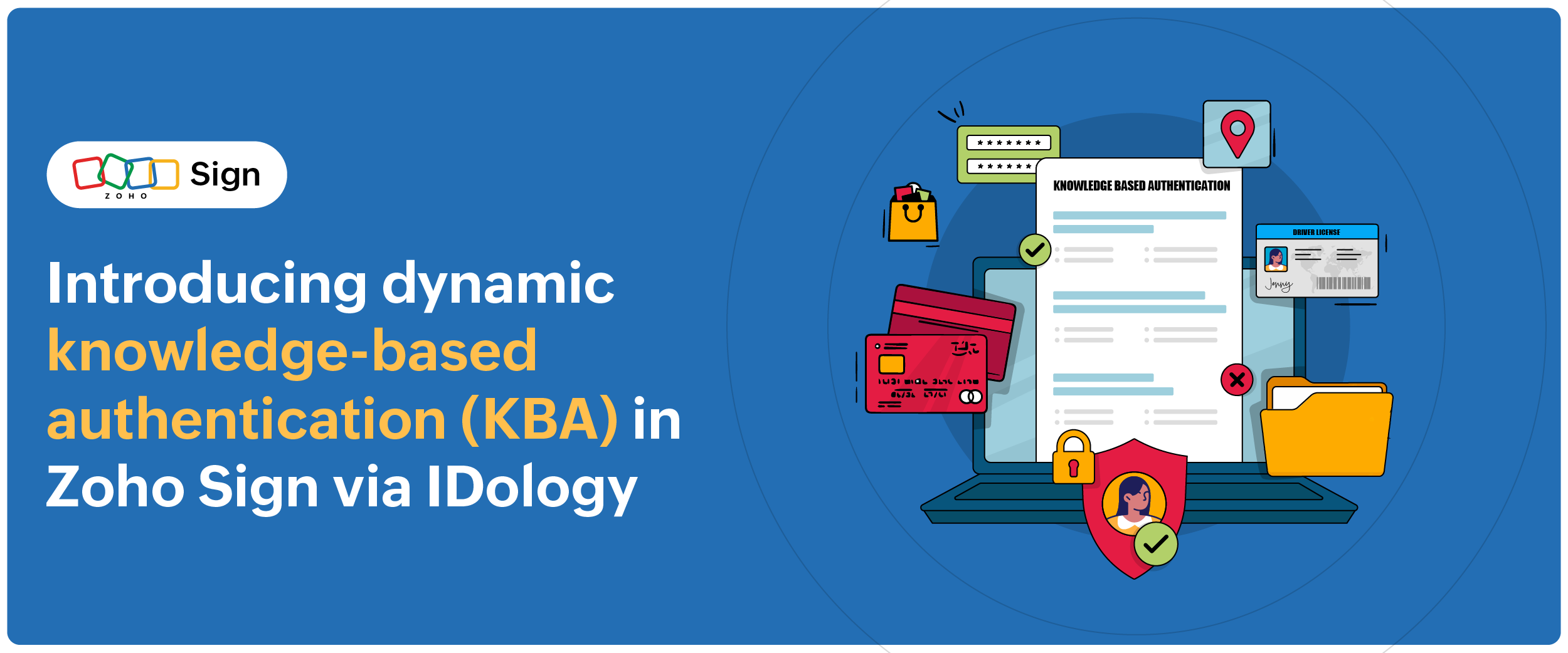 Introducing dynamic knowledge-based authentication (KBA) in Zoho Sign