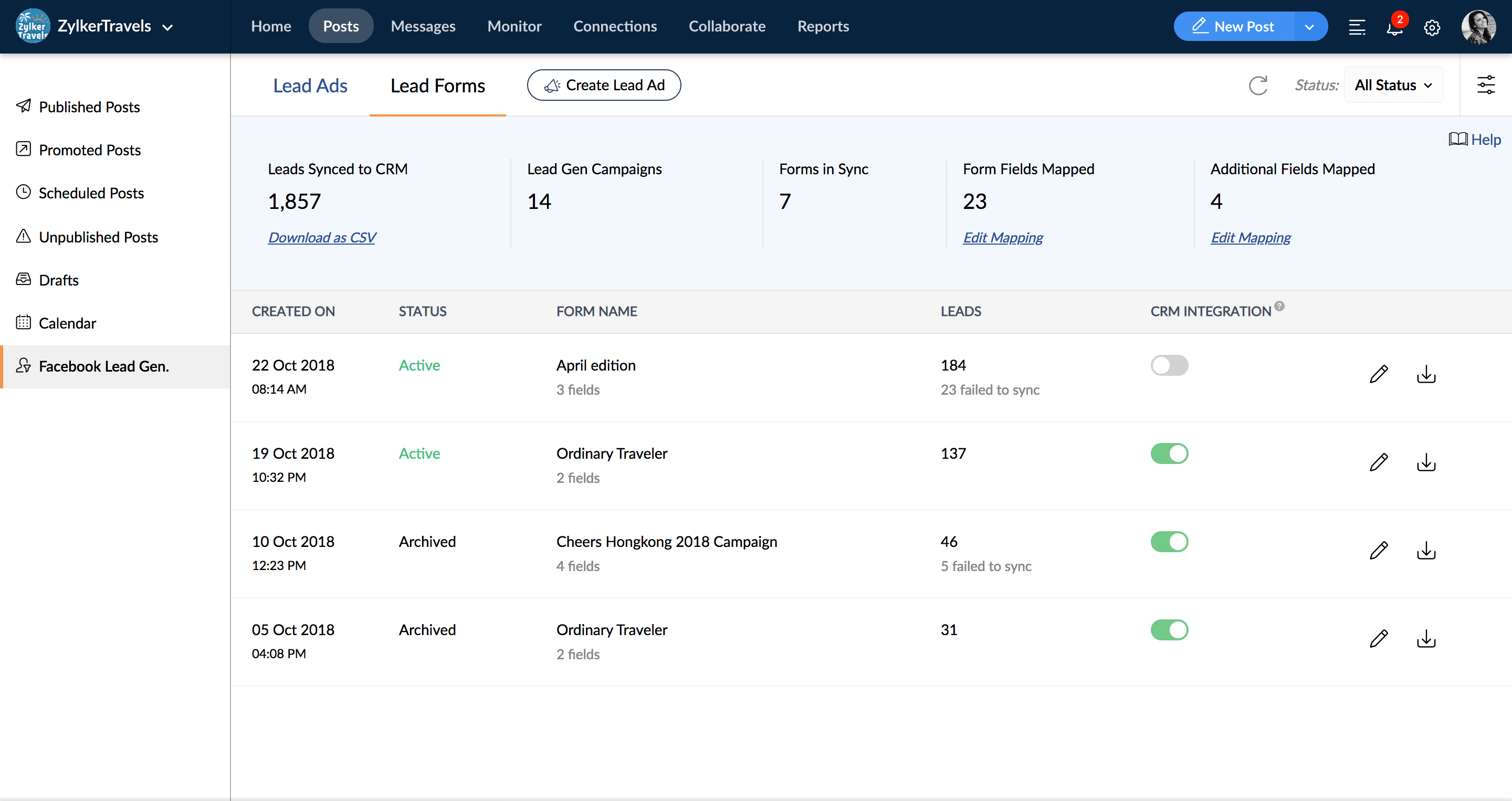 Create, capture, and measure with the new Facebook Lead Gen features in
