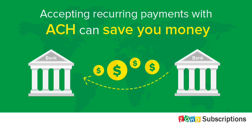 Accepting Recurring Payments With ACH Can Save You Money Zoho Blog   Blog Image 6 2016 02 