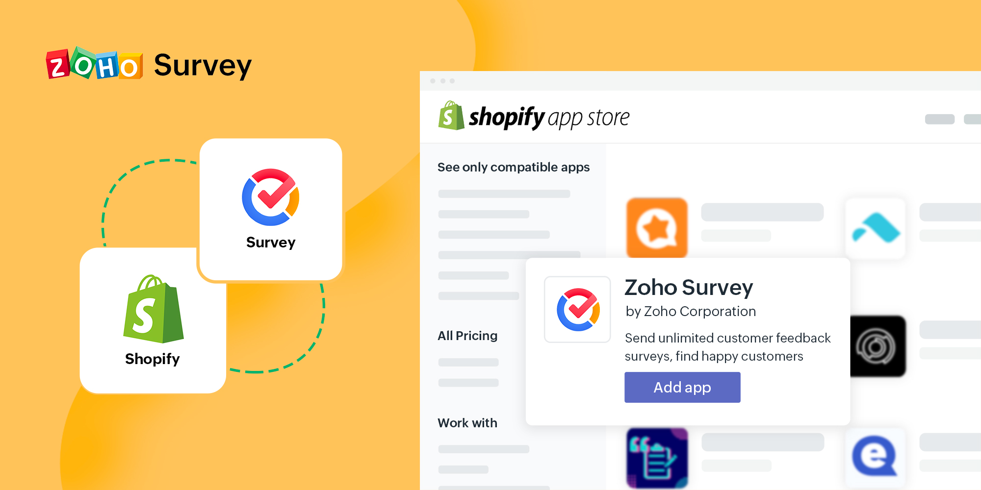 Zoho Survey + Shopify Integration: A step closer to being a customer-centric business