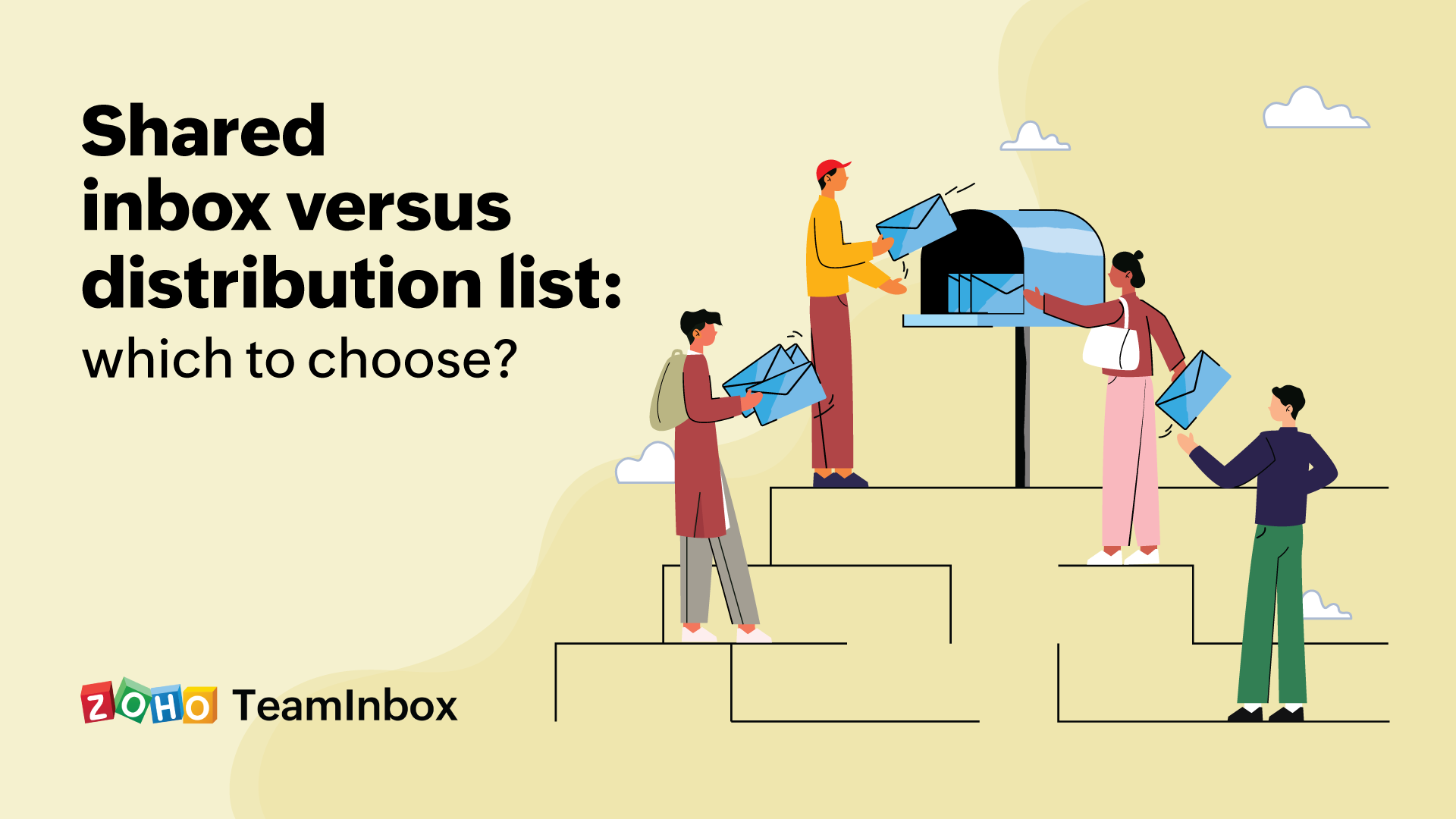 Shared inbox versus distribution list: which to choose?