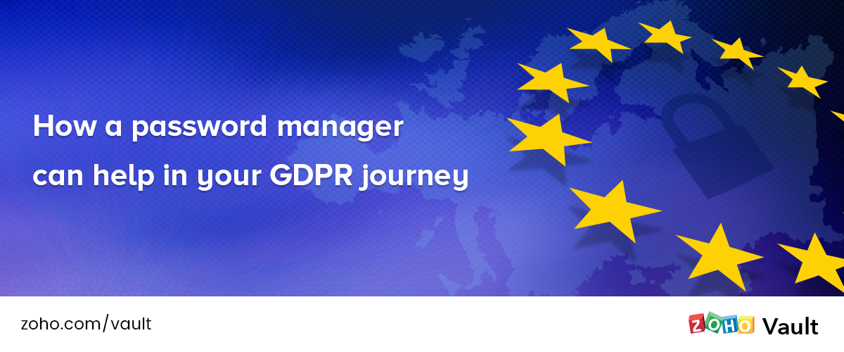 How a password manager can help in your GDPR journey
