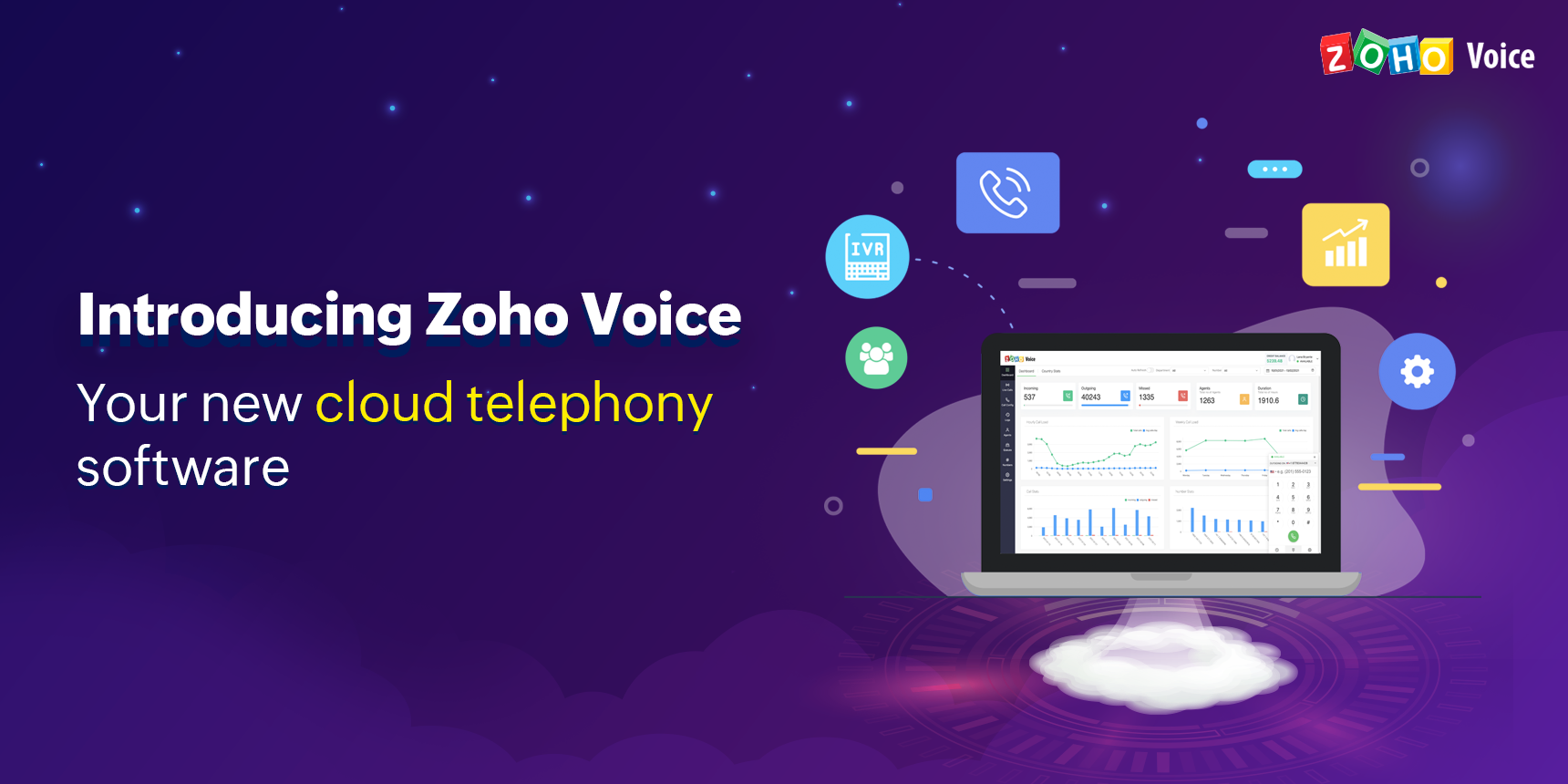 Launching Zoho Voice: Handle calls better with our new smart business phone software.