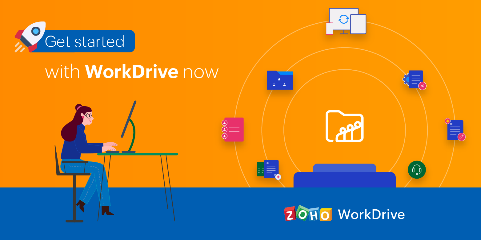 A quick look at getting started with WorkDrive