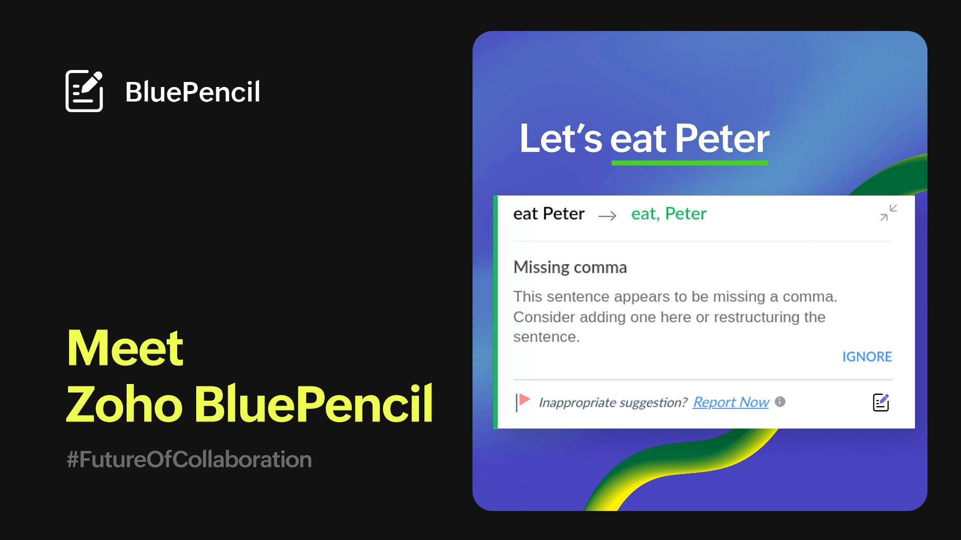 Unveiling BluePencil: The smart writing assistant that's always on hand!