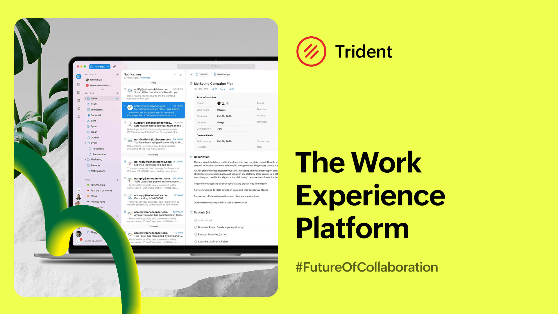 Unveiling Trident for Zoho Workplace 