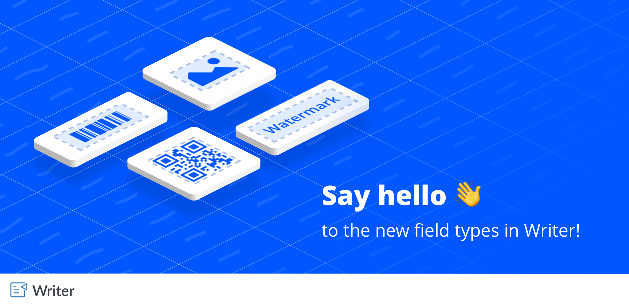Introducing Writer's new merge fields: add QR Codes and more