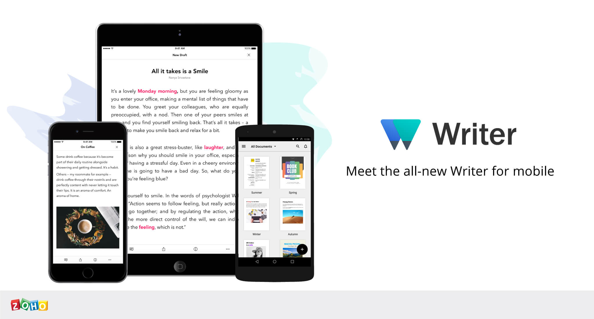 Introducing the All-new Writer for Mobile: A Big Leap Forward