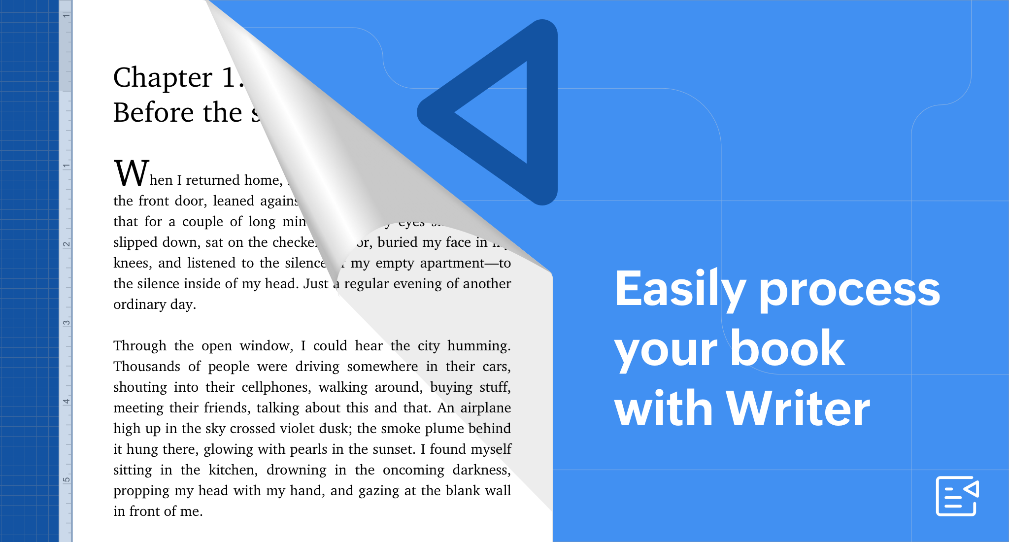 Almost finished writing your book this NaNoWriMo? Now, you can easily process it with Writer!