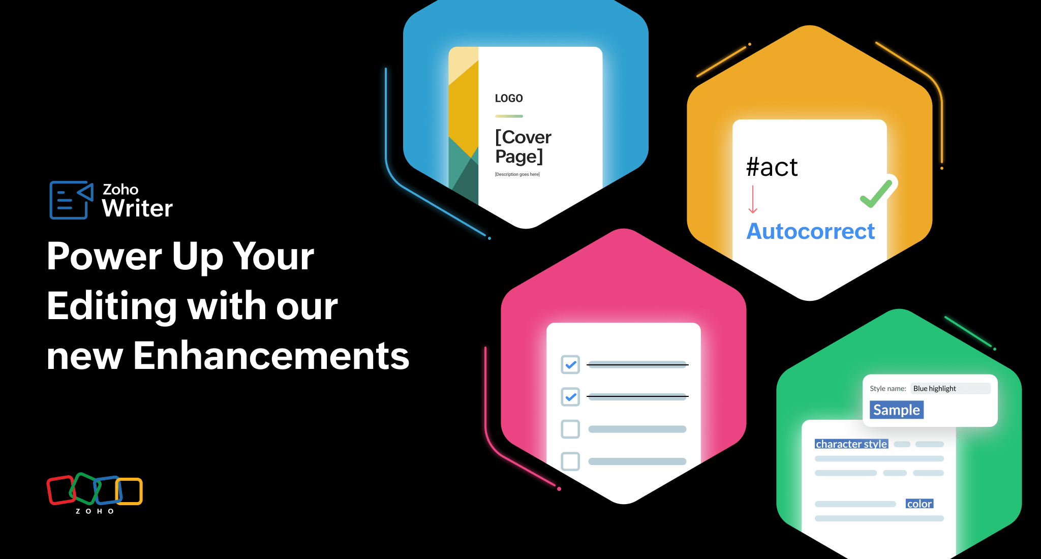 Accelerate document formatting with Zoho Writer's advanced capabilities